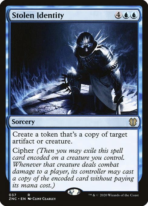 Stolen Identity from Zendikar Rising Commander (Rare)