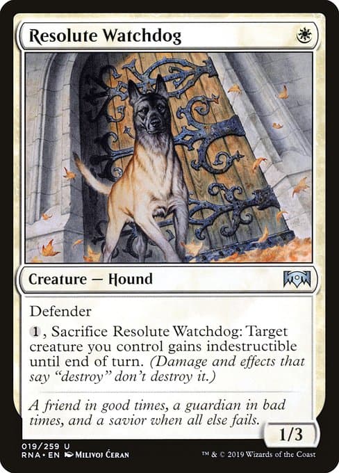 Resolute Watchdog (Uncommon)