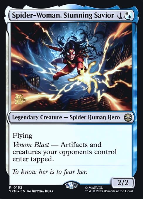 Spider-Woman, Stunning Savior (Rare)