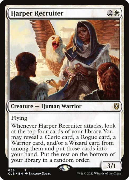 Harper Recruiter from Commander Legends: Battle for Baldur's Gate (Rare)