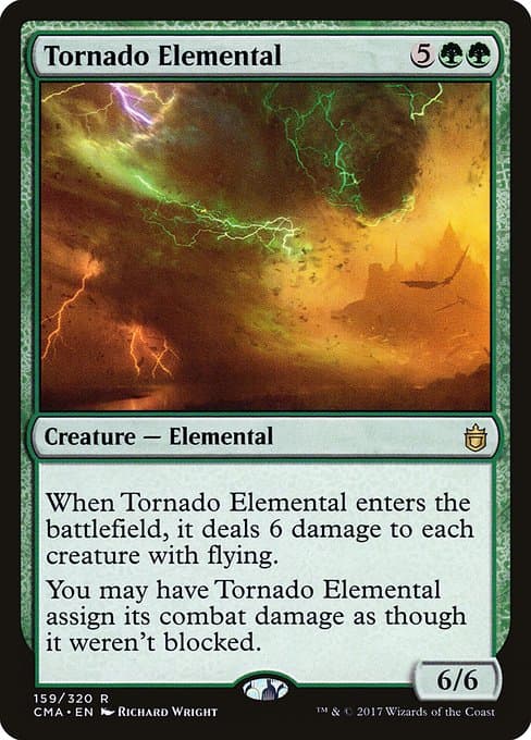 Tornado Elemental from Commander Anthology (Rare)