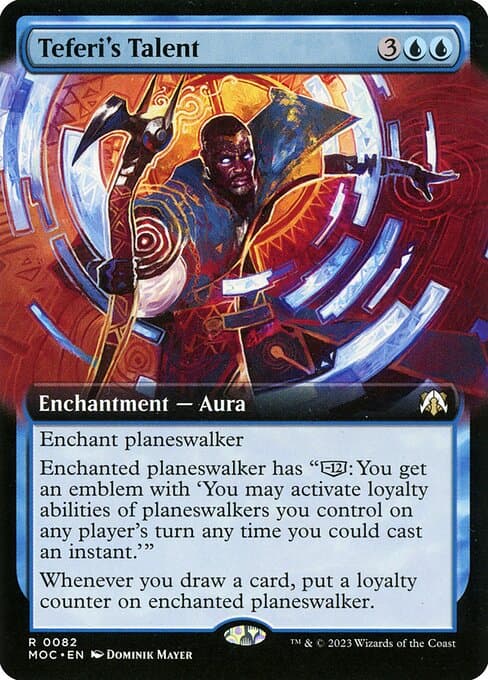 Teferi's Talent from March of the Machine Commander (Rare)