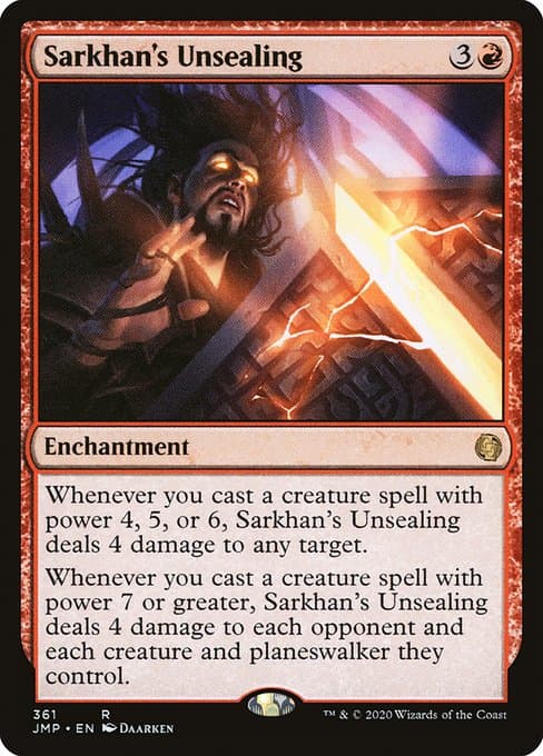 Sarkhan's Unsealing (Rare)