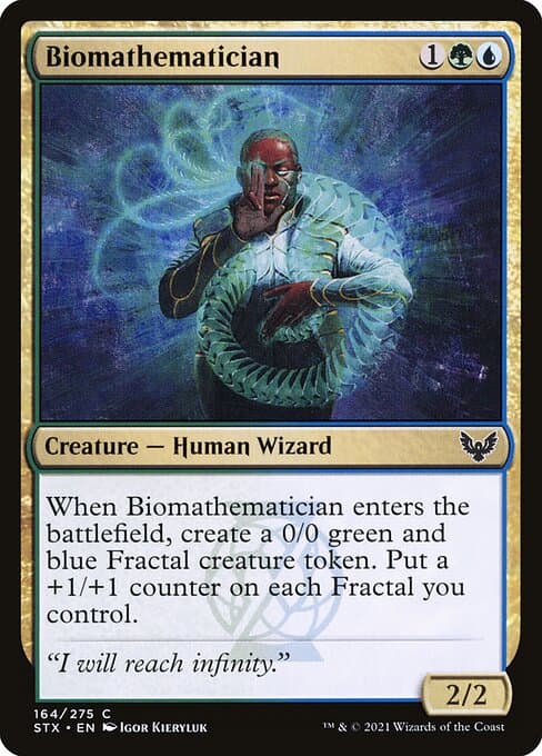 Biomathematician from Strixhaven: School of Mages (Common)
