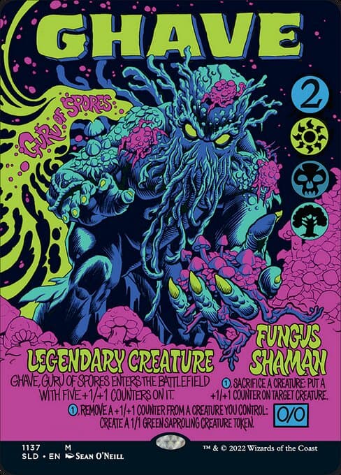 Ghave, Guru of Spores from Secret Lair Drop (Mythic)