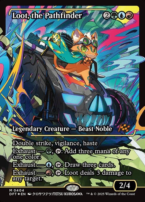 Loot, the Pathfinder from Aetherdrift (Mythic)