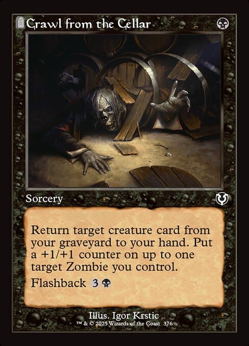 Crawl from the Cellar from Innistrad Remastered (Common)