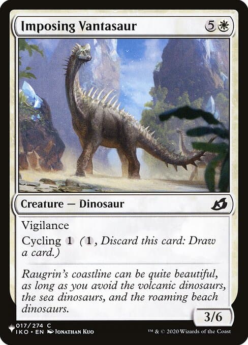 Imposing Vantasaur from The List (Common)