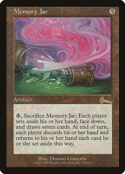 Memory Jar from Urza's Legacy (Rare)