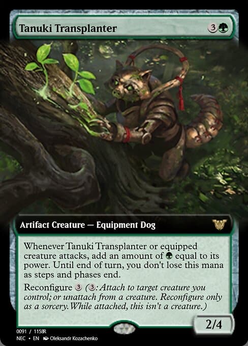 Tanuki Transplanter from Magic Online Promos (Rare)