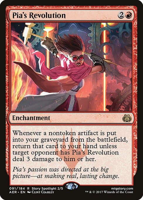 Pia's Revolution from Aether Revolt (Rare)