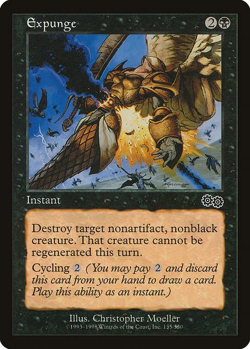 Expunge from Urza's Saga (Common)