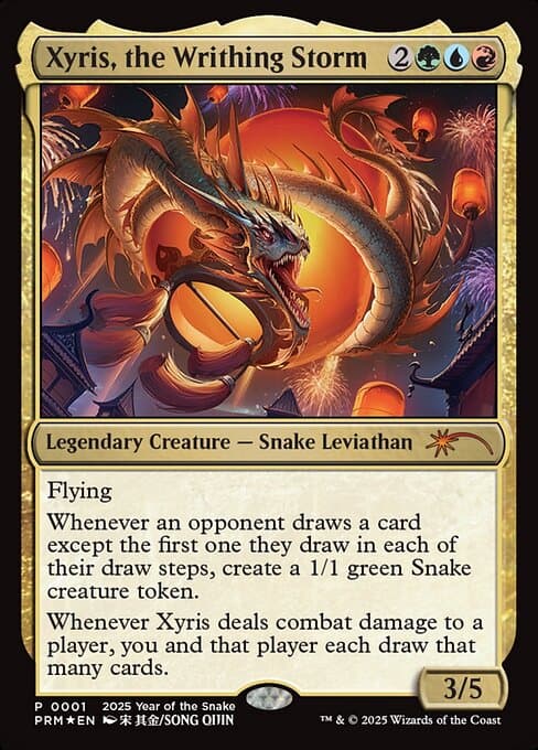 Xyris, the Writhing Storm (Mythic)