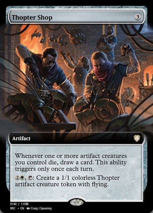 Thopter Shop from Magic Online Promos (Rare)