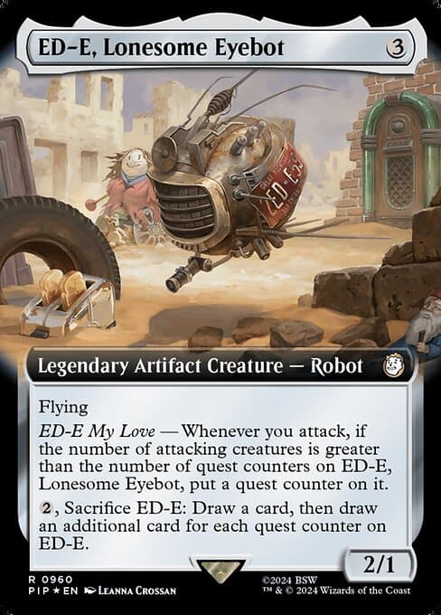 ED-E, Lonesome Eyebot from Fallout (Rare)