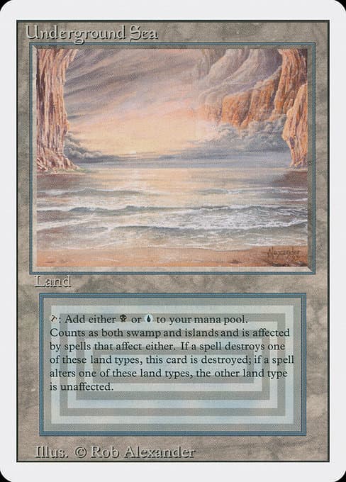 Underground Sea from Revised Edition (Rare)