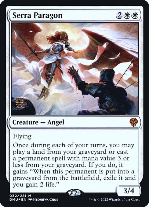 Serra Paragon from Dominaria United Promos (Mythic)