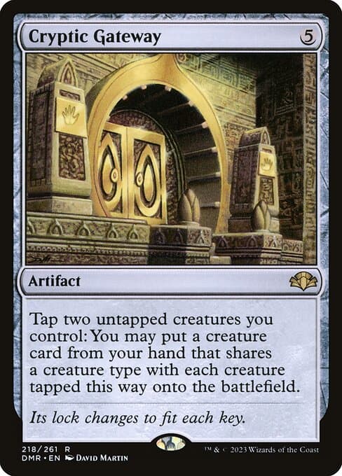 Cryptic Gateway from Dominaria Remastered (Rare)