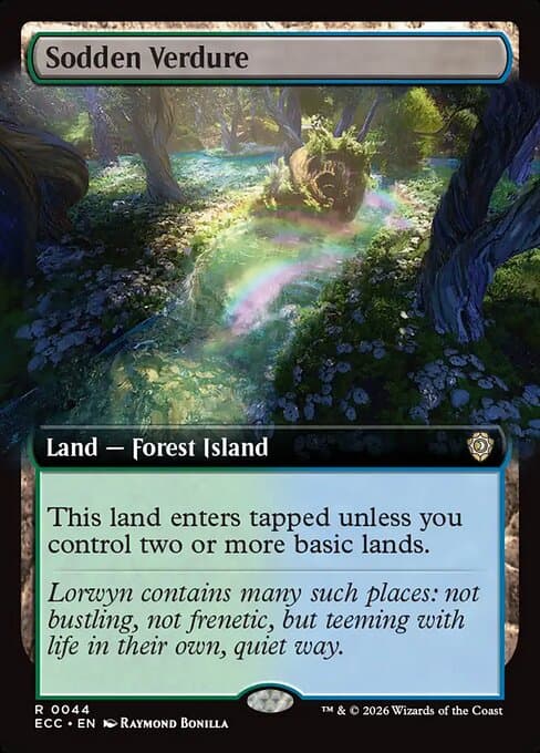 Sodden Verdure from Lorwyn Eclipsed Commander (Rare)