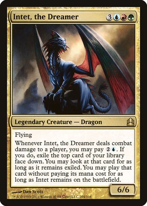 Intet, the Dreamer from Commander 2011 (Rare)
