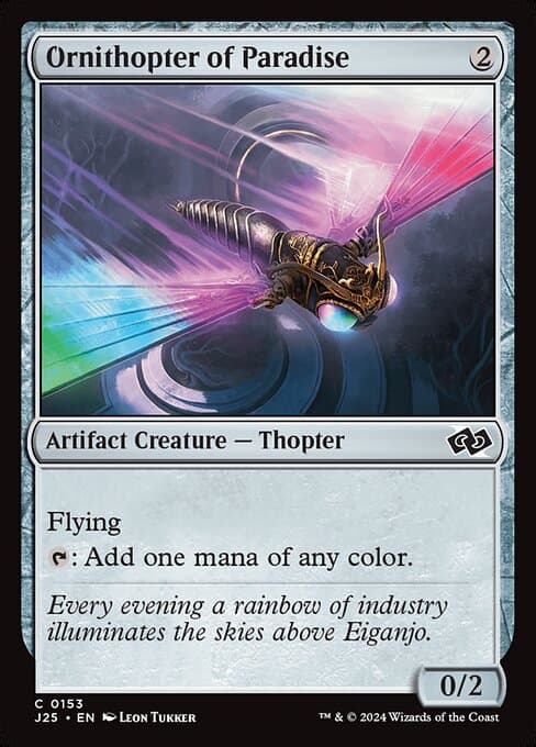 Ornithopter of Paradise from Foundations Jumpstart (Common)