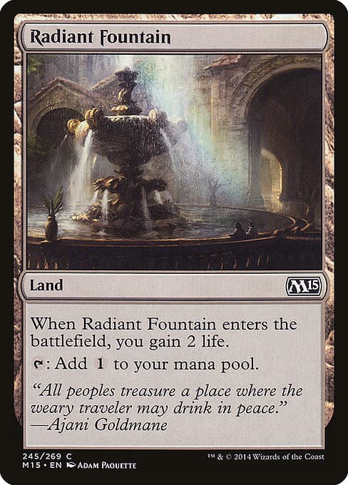 Radiant Fountain from Magic 2015 (Common)