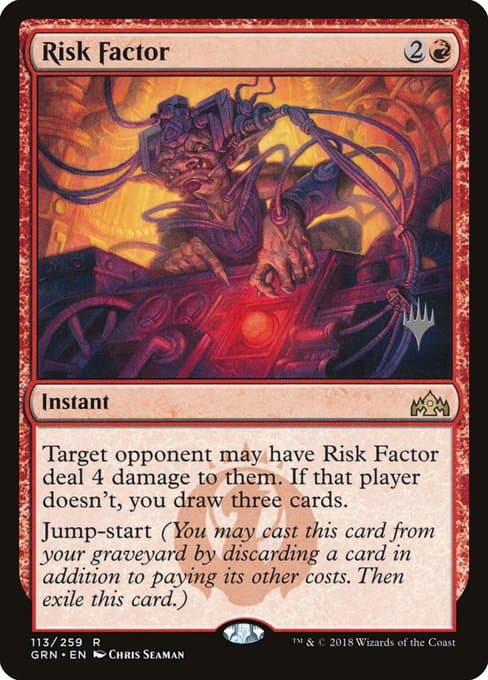 Risk Factor from Guilds of Ravnica Promos (Rare)