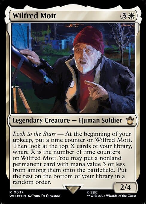 Wilfred Mott from Doctor Who (Rare)