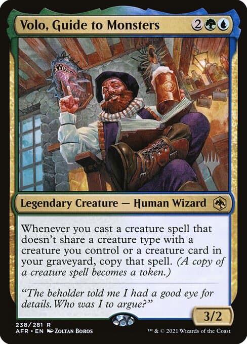 Volo, Guide to Monsters from Adventures in the Forgotten Realms Promos (Rare)