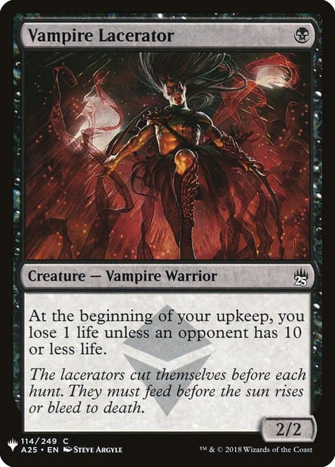 Vampire Lacerator from The List (Common)