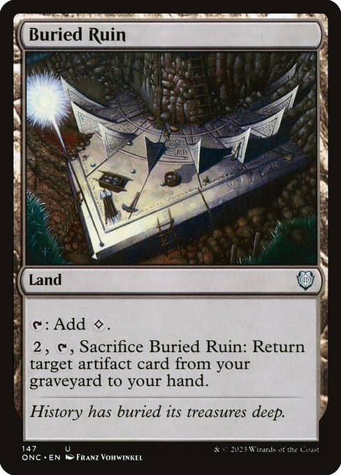 Buried Ruin from Phyrexia: All Will Be One Commander (Uncommon)