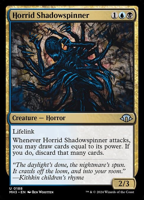 Horrid Shadowspinner from Modern Horizons 3 (Uncommon)