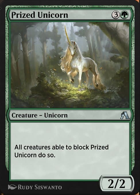 Prized Unicorn from Arena Beginner Set (Uncommon)
