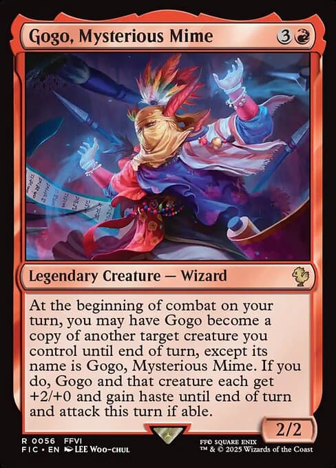 Gogo, Mysterious Mime (Rare)