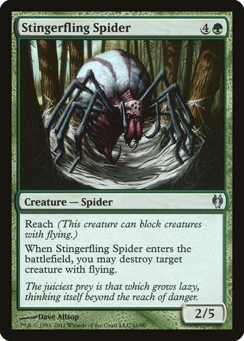 Stingerfling Spider (Uncommon)