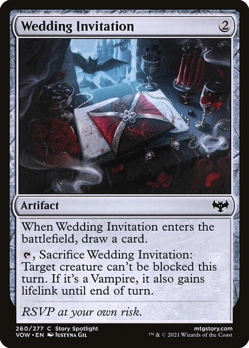 Wedding Invitation from Innistrad: Crimson Vow (Common)
