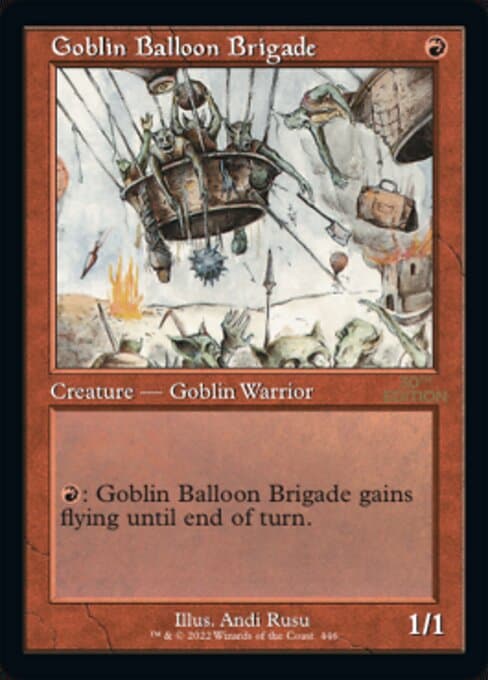 Goblin Balloon Brigade from 30th Anniversary Edition (Uncommon)
