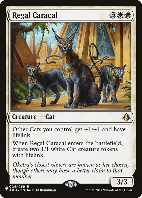 Regal Caracal from The List (Rare)