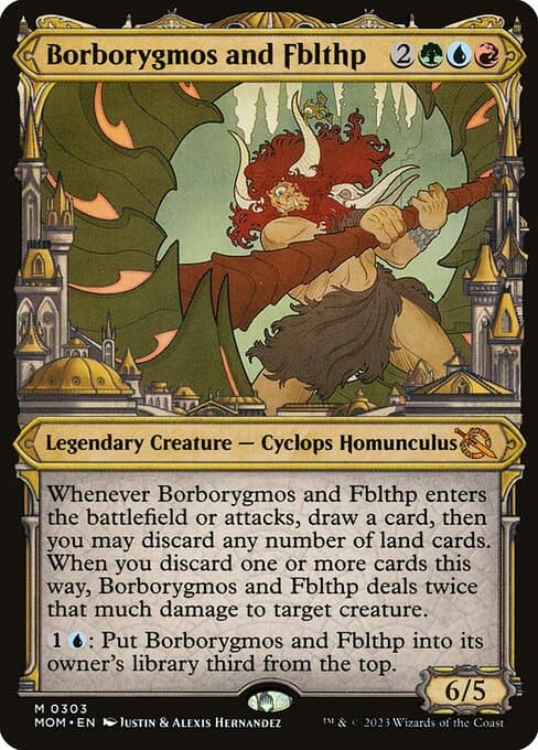 Borborygmos and Fblthp from March of the Machine (Mythic)