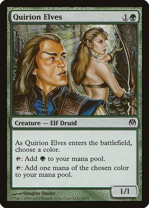Quirion Elves from Duel Decks: Phyrexia vs. the Coalition (Common)