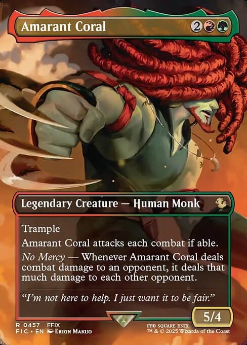 Amarant Coral from Final Fantasy Commander (Rare)