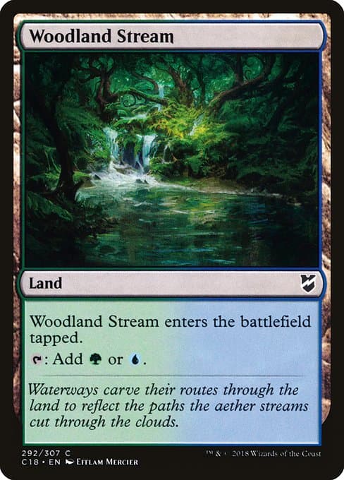 Woodland Stream from Commander 2018 (Common)