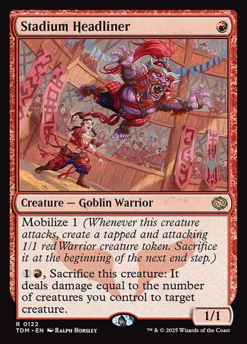 Stadium Headliner from Tarkir: Dragonstorm Promos (Rare)