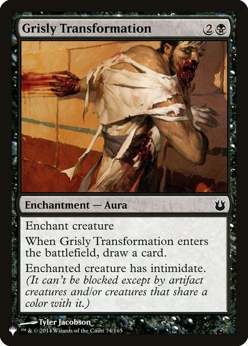 Grisly Transformation from The List (Common)