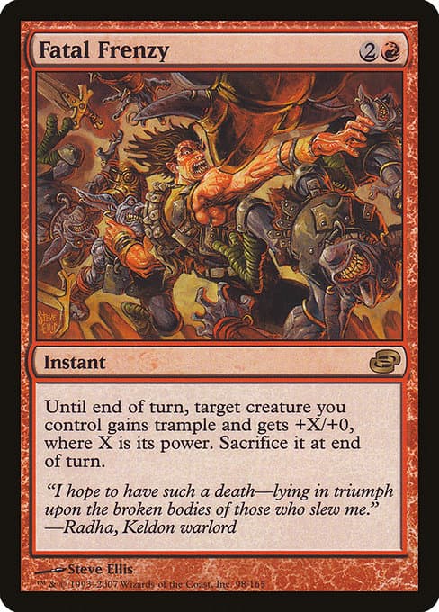 Fatal Frenzy from Planar Chaos (Rare)