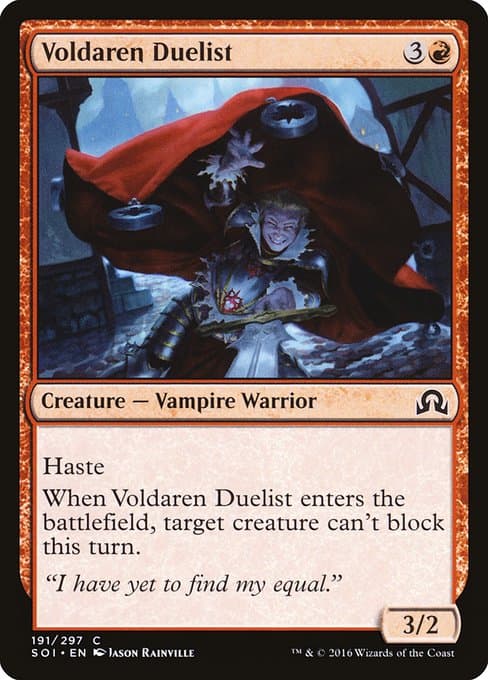 Voldaren Duelist from Shadows over Innistrad (Common)