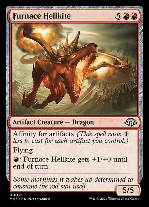 Furnace Hellkite from Modern Horizons 3 (Uncommon)