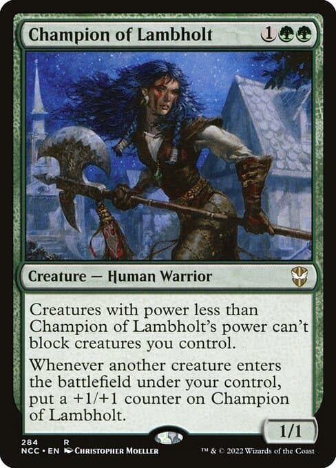 Champion of Lambholt from New Capenna Commander (Rare)