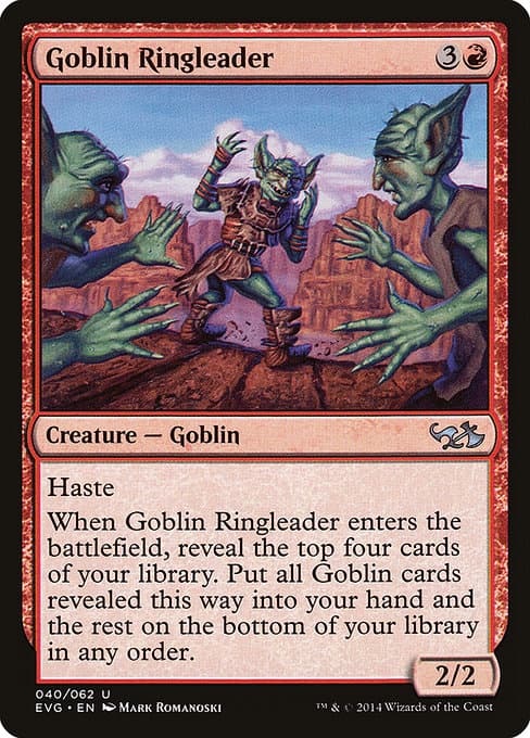 Goblin Ringleader from Duel Decks Anthology: Elves vs. Goblins (Uncommon)