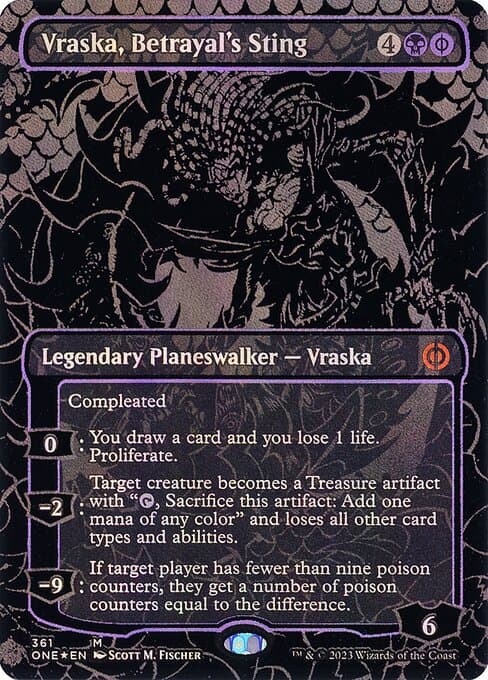Vraska, Betrayal's Sting from Phyrexia: All Will Be One (Mythic)
